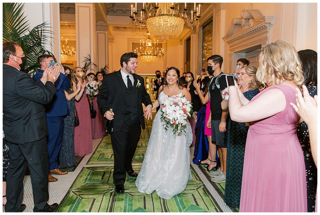 San Antonio wedding planner grand exit for bride and groom